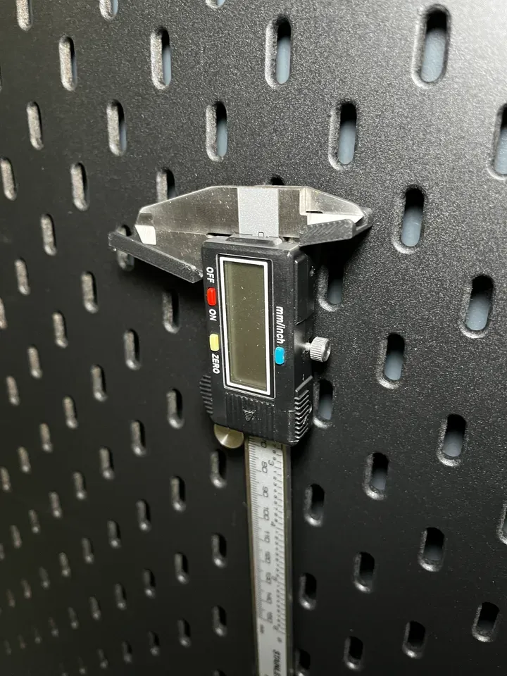 Ikea Skadis universal Caliper holder 