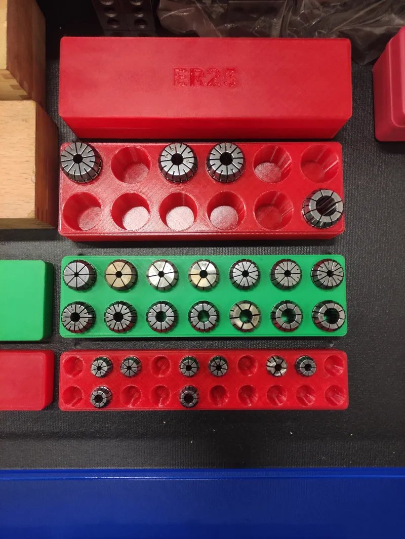 ER16 Collet Storage