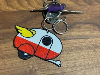Trailer Keychain
