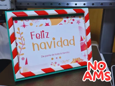 Christmas photo frame