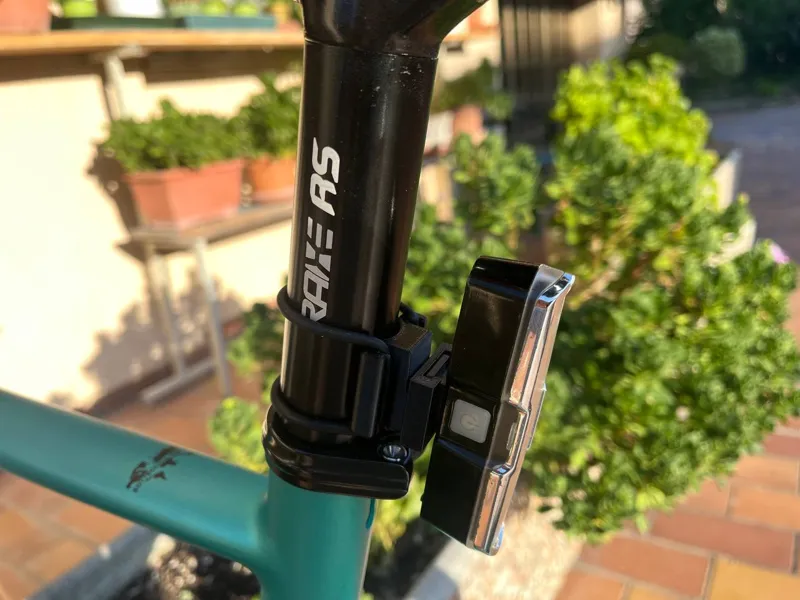Rear Bike Light Mount with Square Clip
