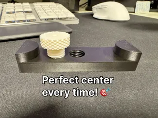 3D Printed Center Finder for Boards