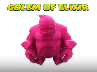 Golem of elixir Clash Royale