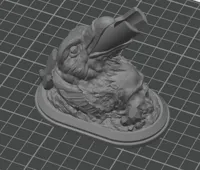 Support d'aérographe - thème corbeau — photo 3