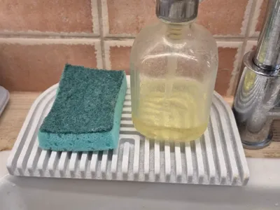 Sink drip tray