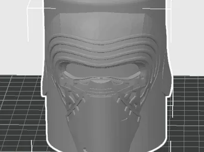 Kylo Ren beer cozie