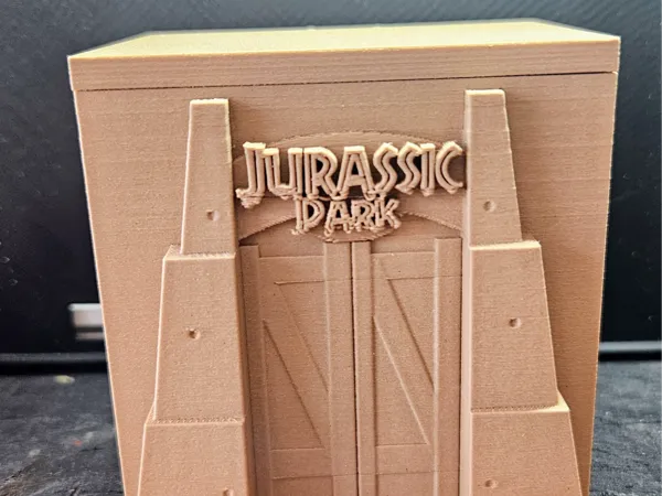 Dino Den – boîte de rangement portail Jurassic Park