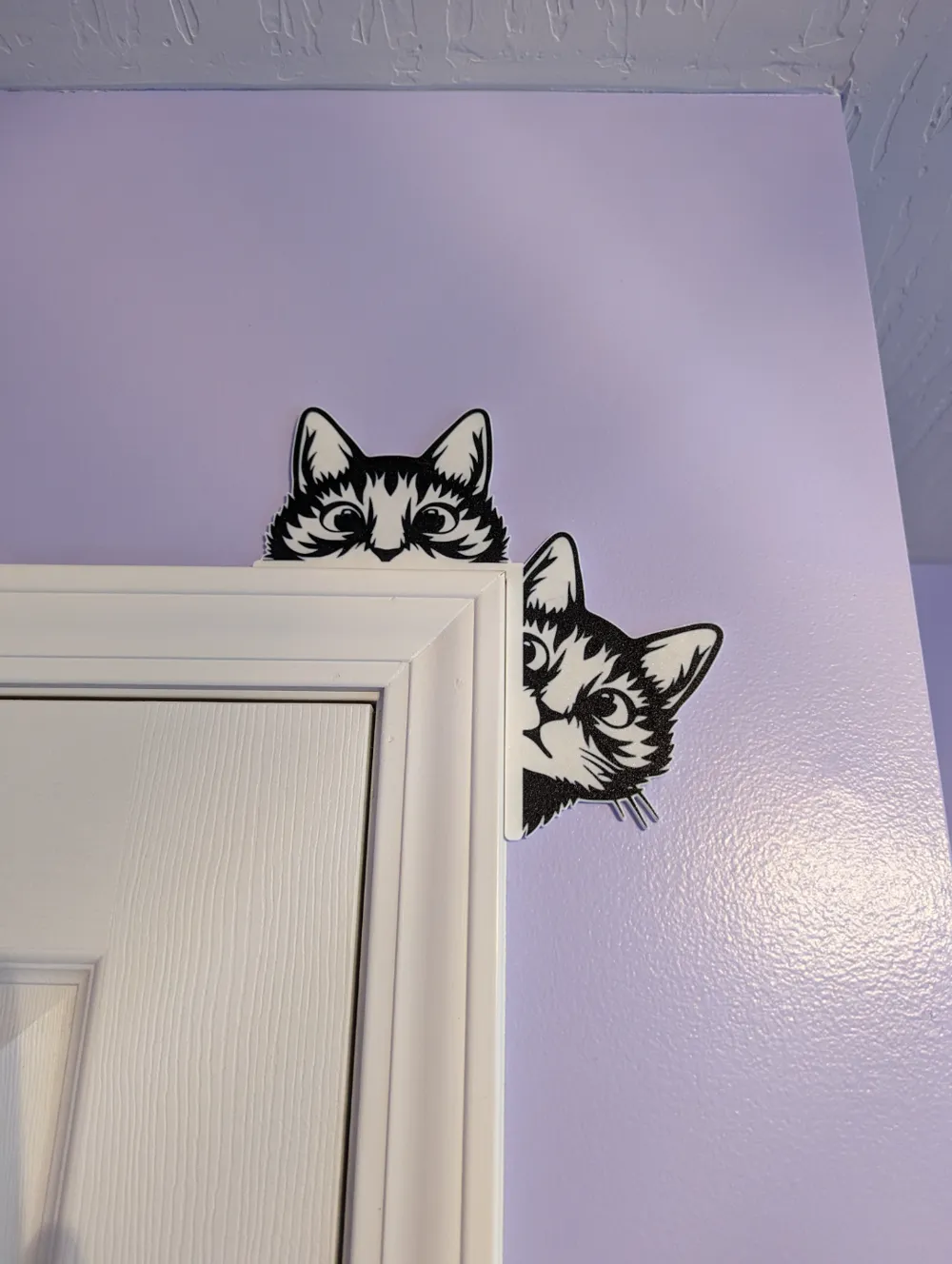 Kitty Cat Door Decoration by dakjones82 - MakerWorld