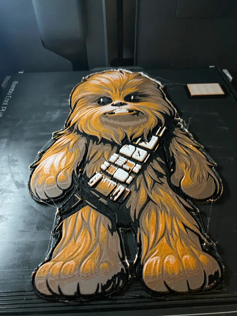 FOUR COLOR - HueForge Chewbacca multicolor