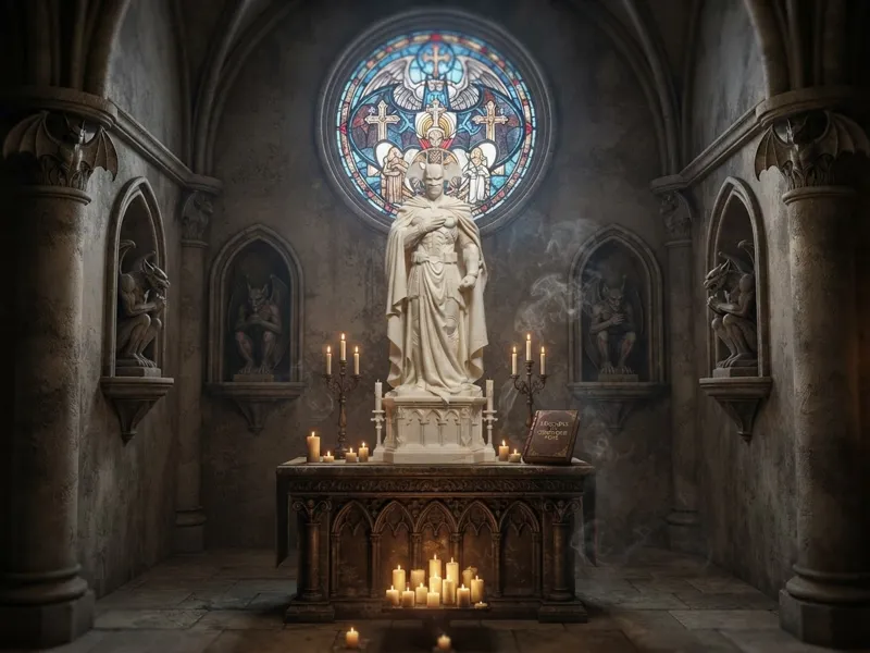 Saint Batman Statue
