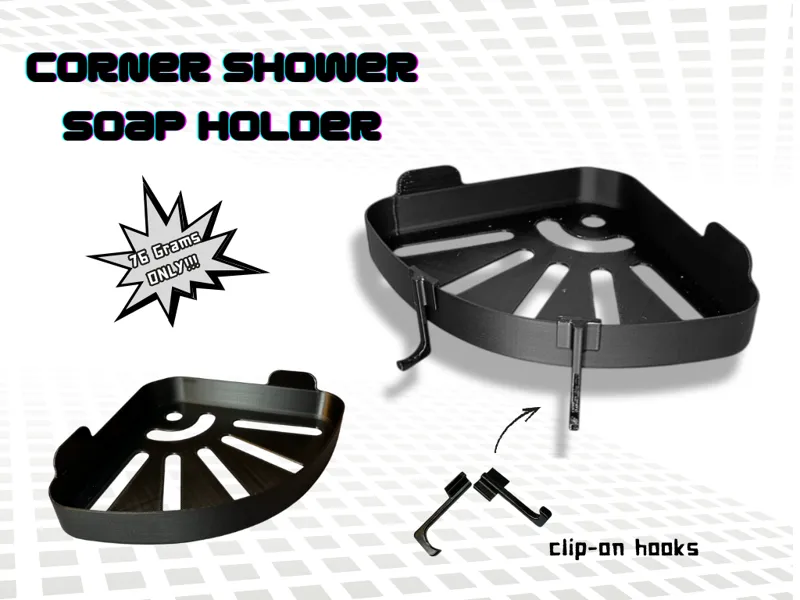 Corner Shower Soap Holder/Organizer