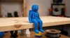 Blue Astronaut