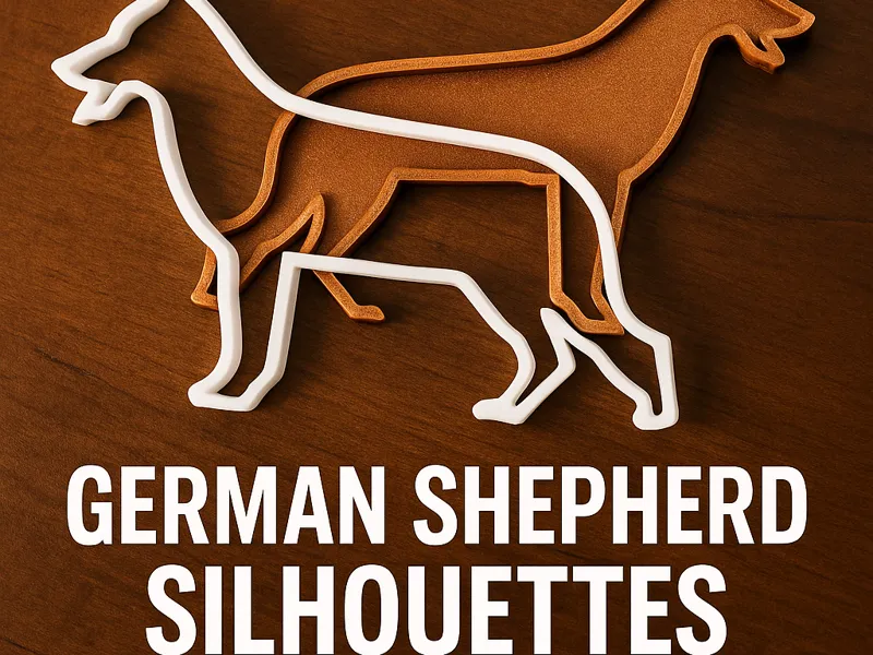 German Shepherd Silhouette