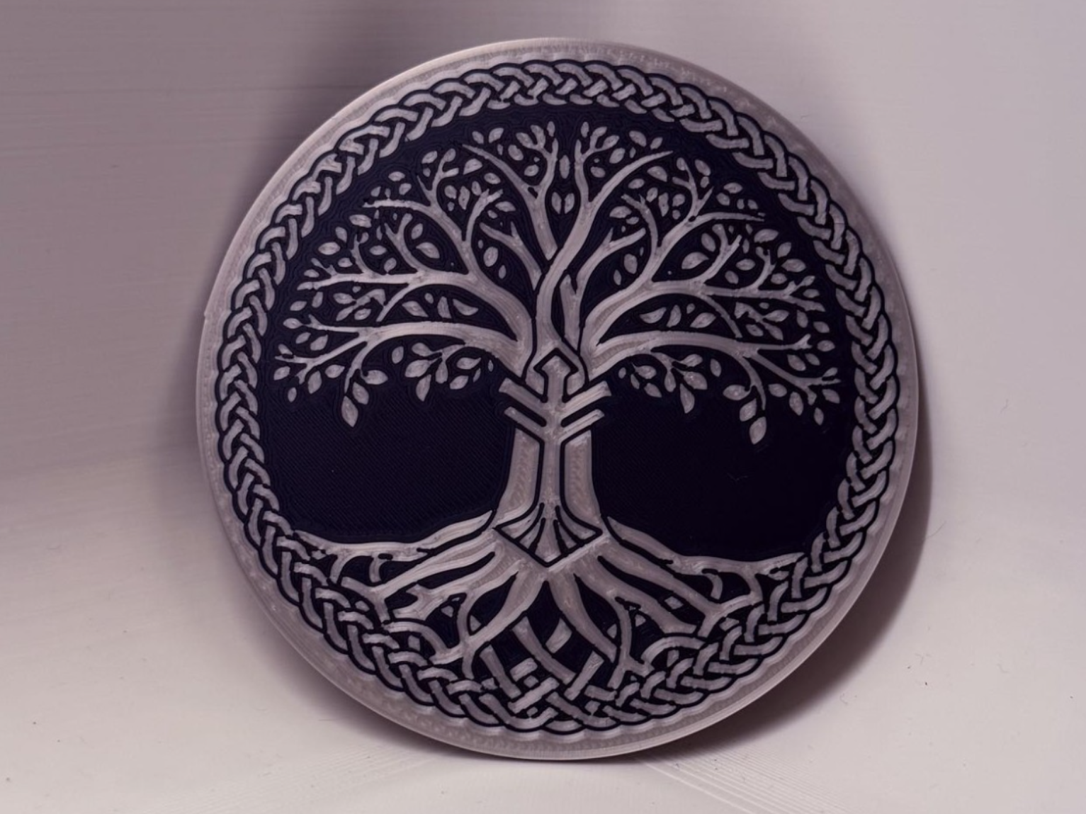 Yggdrasil Shield Coaster - Viking/Celtic inspired 