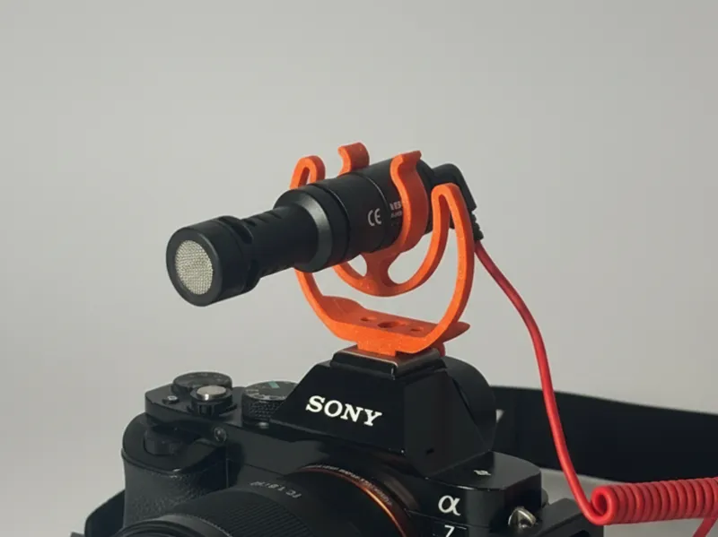 Microphone Camera Mount cold Shoe Sony Rode