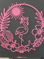 Décoration flamant rose d'été — photo 3