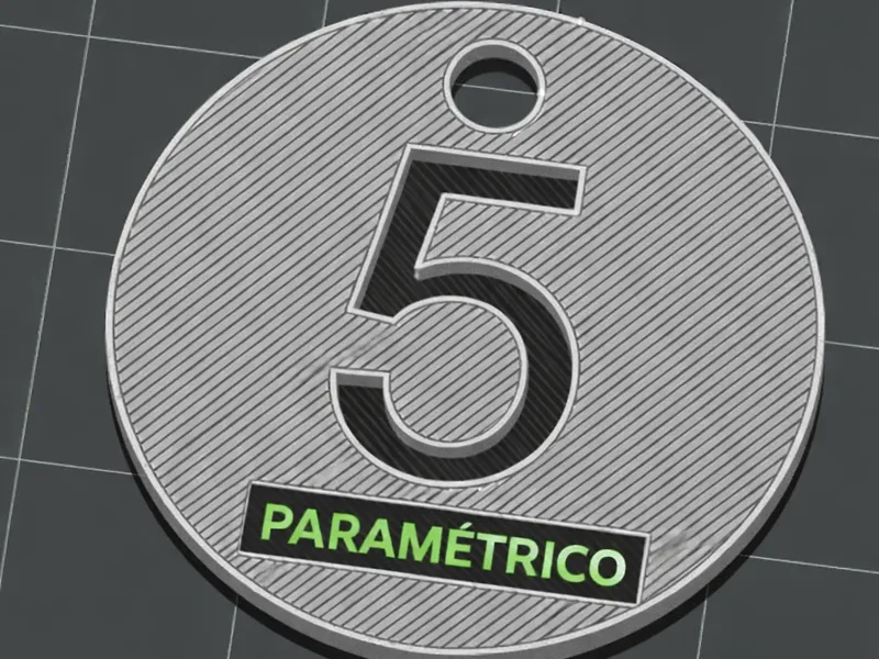ETIQUETA - PLACA COLMENA. NÚMERO PARAMÉTRICO