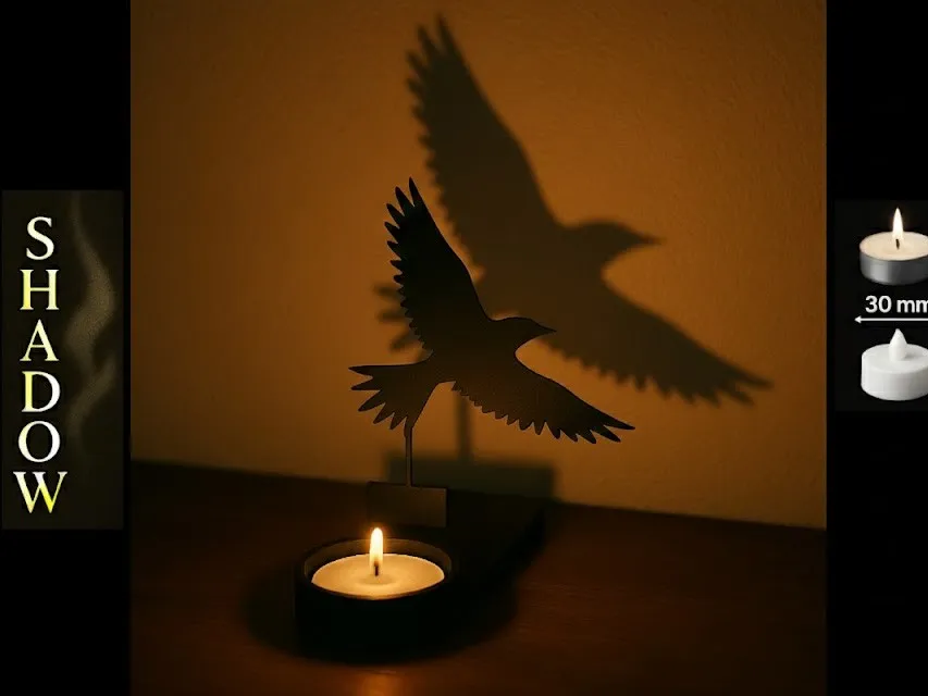 Shadow Art - Fly - Free 3D Print Model - MakerWorld