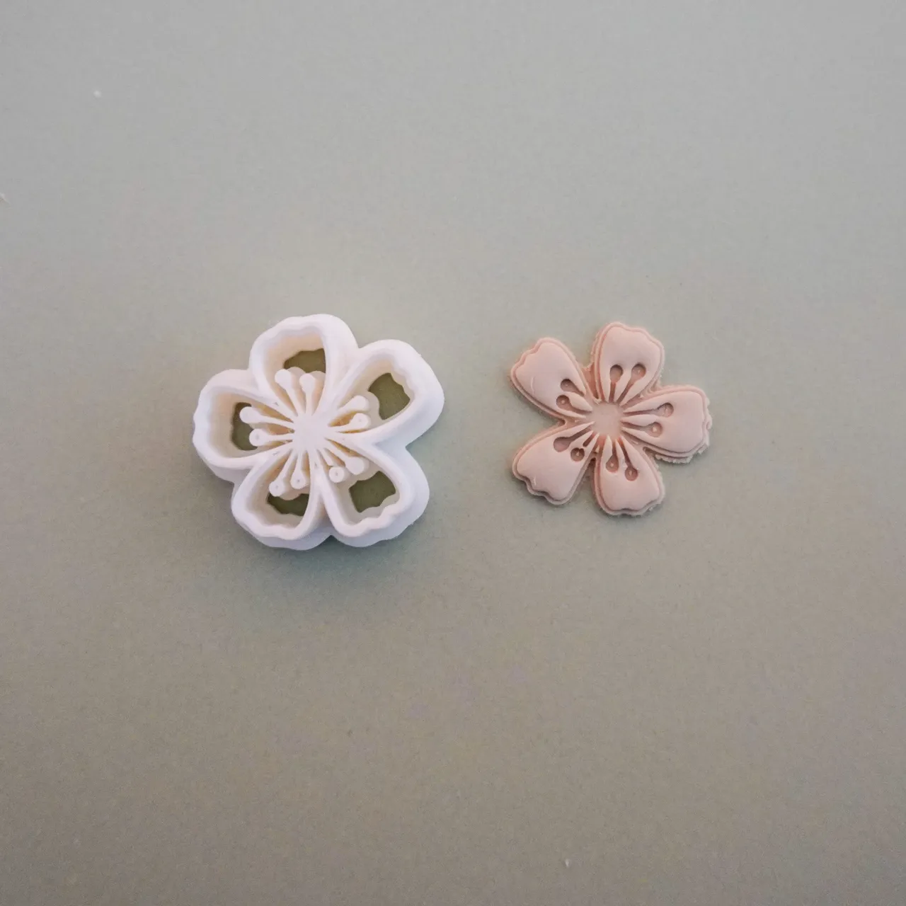 Flower Polymer Clay Cutter For Earrings Necklaces view 3