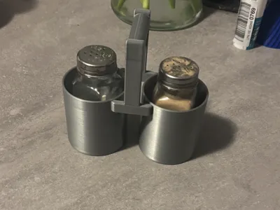Portable Spice Holder for 2 Spices 