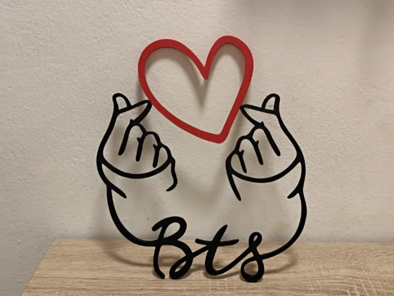 BTS Wandbild