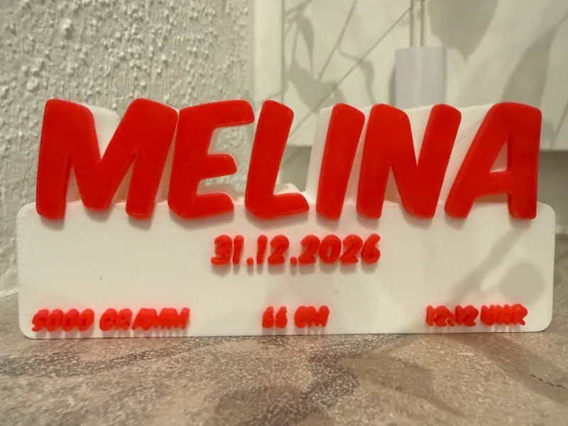 Melina Geburtsgeschenk