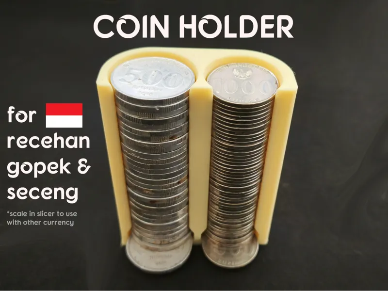 Coin Holder - Indonesia Receh