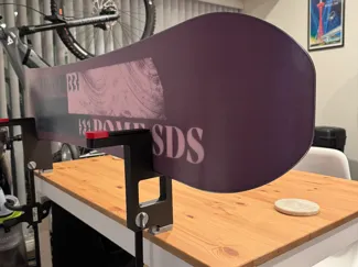 Hand Clamp Snowboard Tuning Vise