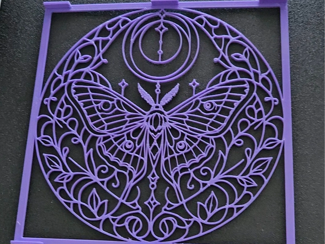 Moon Moth Mandala Plant Pot Cover & Decoratie