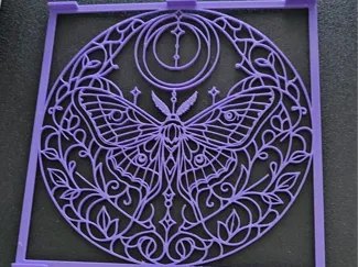 Moon Moth Mandala Plant Pot Cover & Decoratie