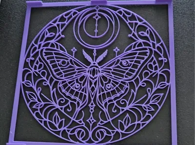Moon Moth Mandala Plant Pot Cover & Decoratie
