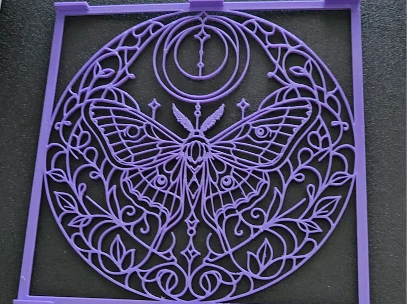 Moon Moth Mandala Plant Pot Cover & Decoratie