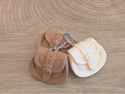 saddlebag keychain