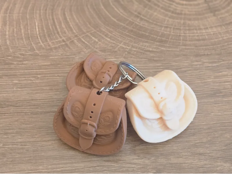 saddlebag keychain