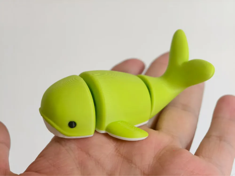 Whale ornament, toy, hanging ornament - Free 3D Print Model - MakerWorld