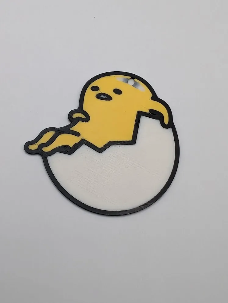 Gudetama Sad Egg Keychain