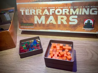 Terraforming Mars Player Cubes