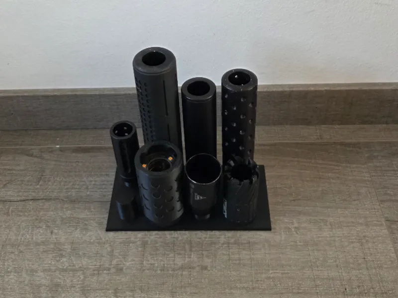 Paintballmuzzle Halterung
