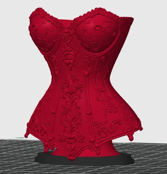 VENECIAN GOTHIC CORSET MAKE-UP HOLDER view 3