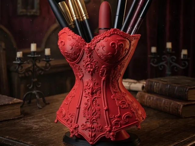 VENECIAN GOTHIC CORSET MAKE-UP HOLDER