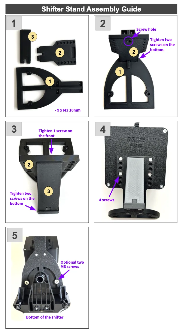 Part Number Logitech Box Sample USB Button Box for Logitech G Shifter - Free 3D Print Model - MakerWorld