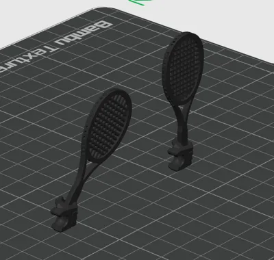 Dumby Racket dummy 13 tennis racket hand Remixed by user_3944547298 - MakerWorld