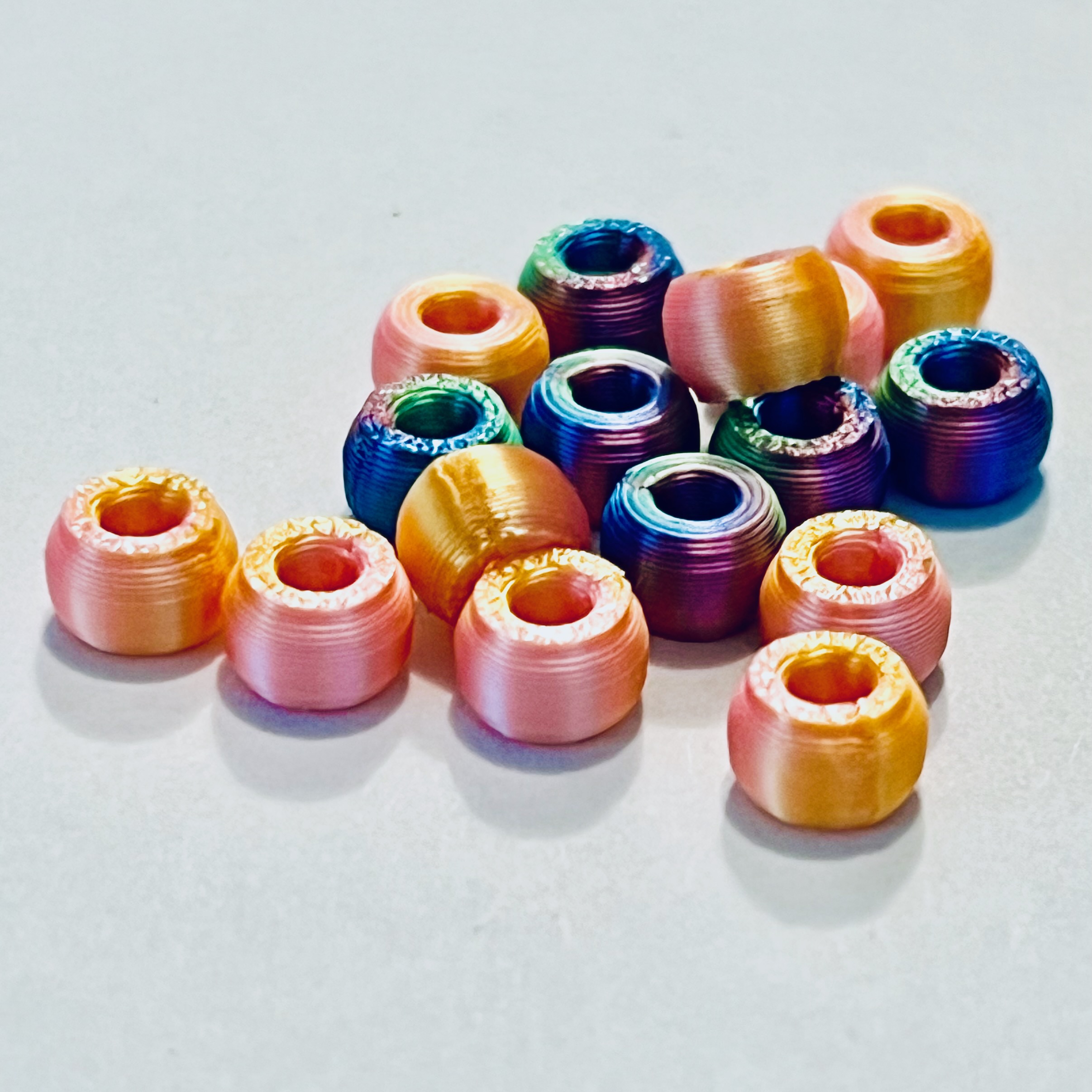 Miniatura 4 do modelo 3D Pony bead | Standard 6mm x 9mm