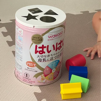 Milk Can Shape Puzzle (Wakodo Haihai)