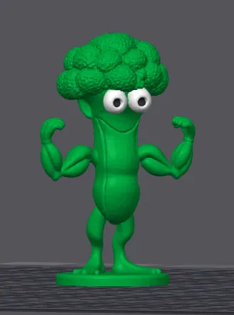 kind Broccoli buddy by Ligurio - MakerWorld