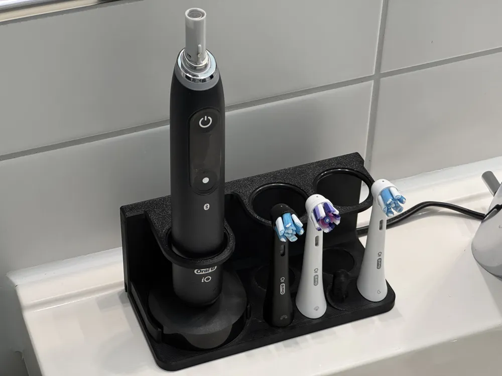 Oral B IO Stand Charging Station Series 7 9 Free 3D Print Model oral-b-io-stand-charging-station-series-7-9-free-3d-print-model