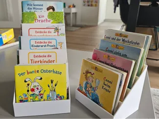 Bücherregal für Pixi und Maxi Pixi