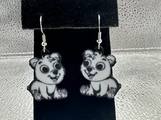 Polar Bear Earrings