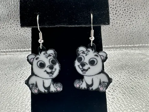 Polar Bear Earrings