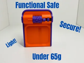 Combination Lock Box Fully PLA